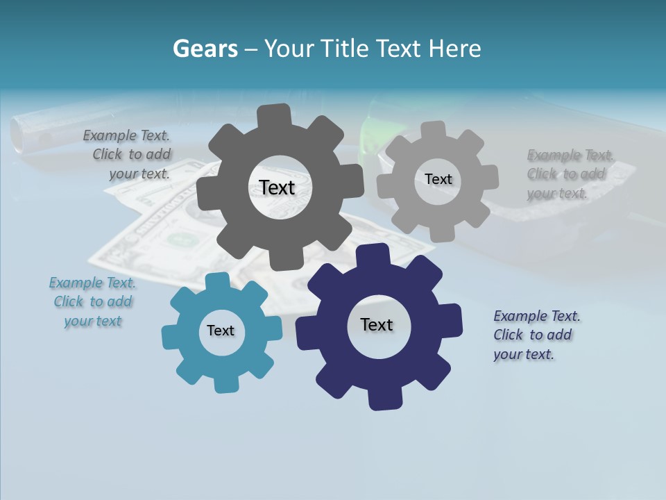 Senior   Finger PowerPoint Template