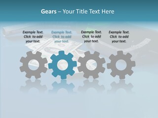 Senior   Finger PowerPoint Template