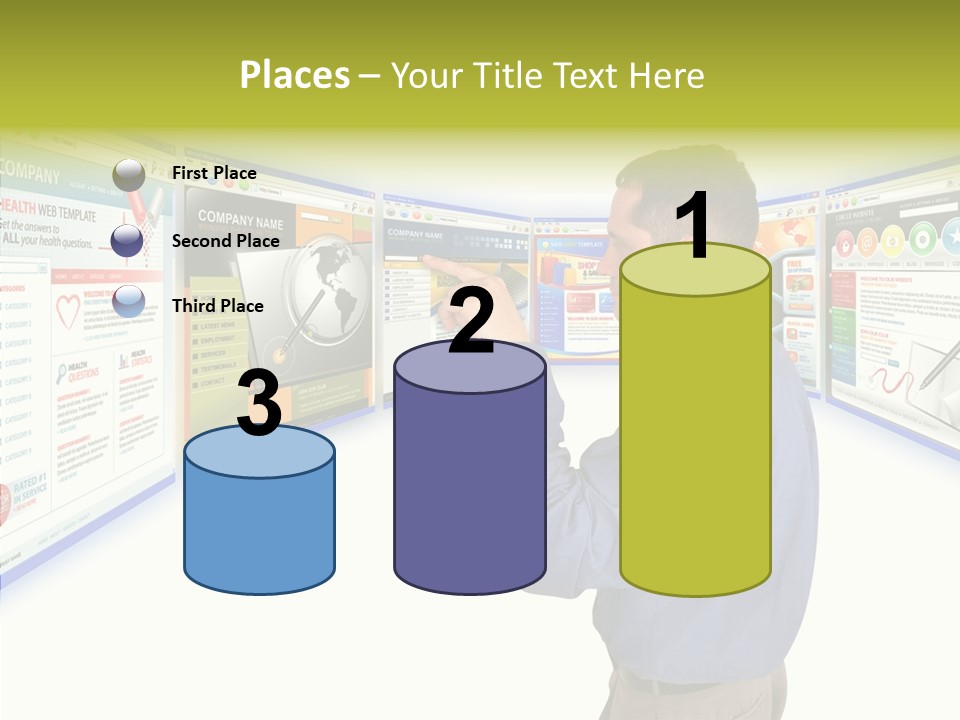 Care Young Aging PowerPoint Template