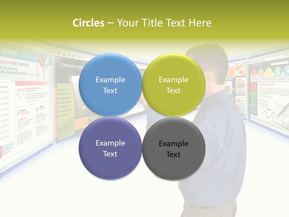 Care Young Aging PowerPoint Template