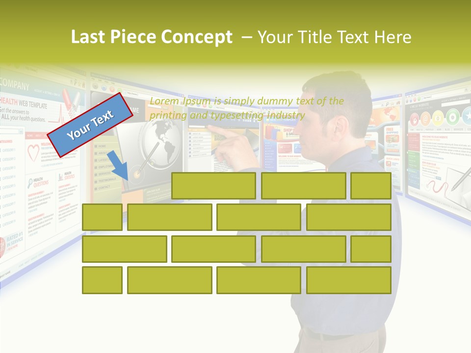 Care Young Aging PowerPoint Template