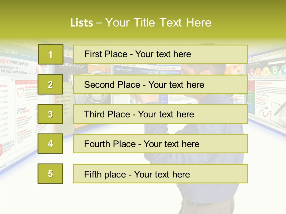 Care Young Aging PowerPoint Template