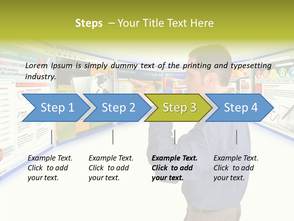 Care Young Aging PowerPoint Template