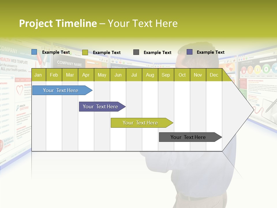 Care Young Aging PowerPoint Template