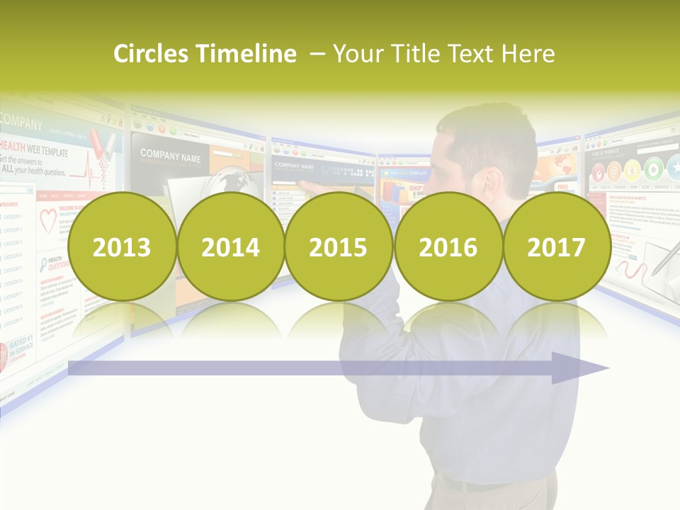 Care Young Aging PowerPoint Template