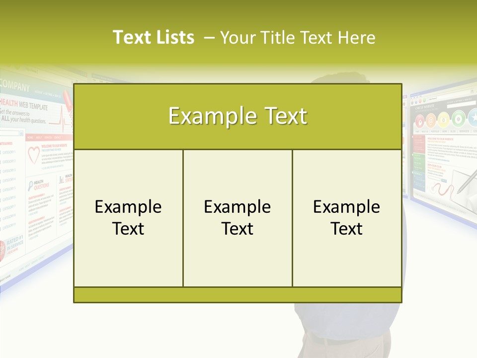 Care Young Aging PowerPoint Template