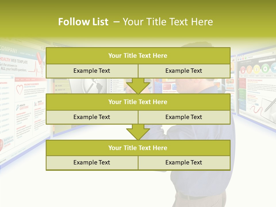 Care Young Aging PowerPoint Template