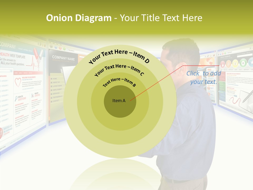 Care Young Aging PowerPoint Template