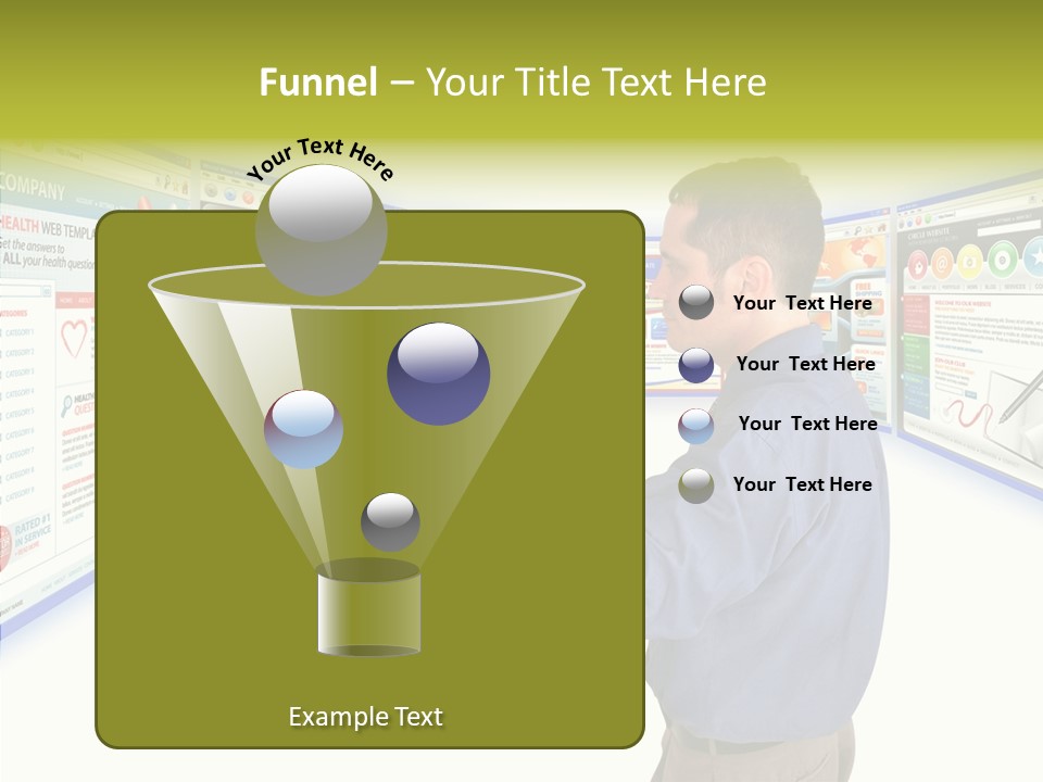 Care Young Aging PowerPoint Template