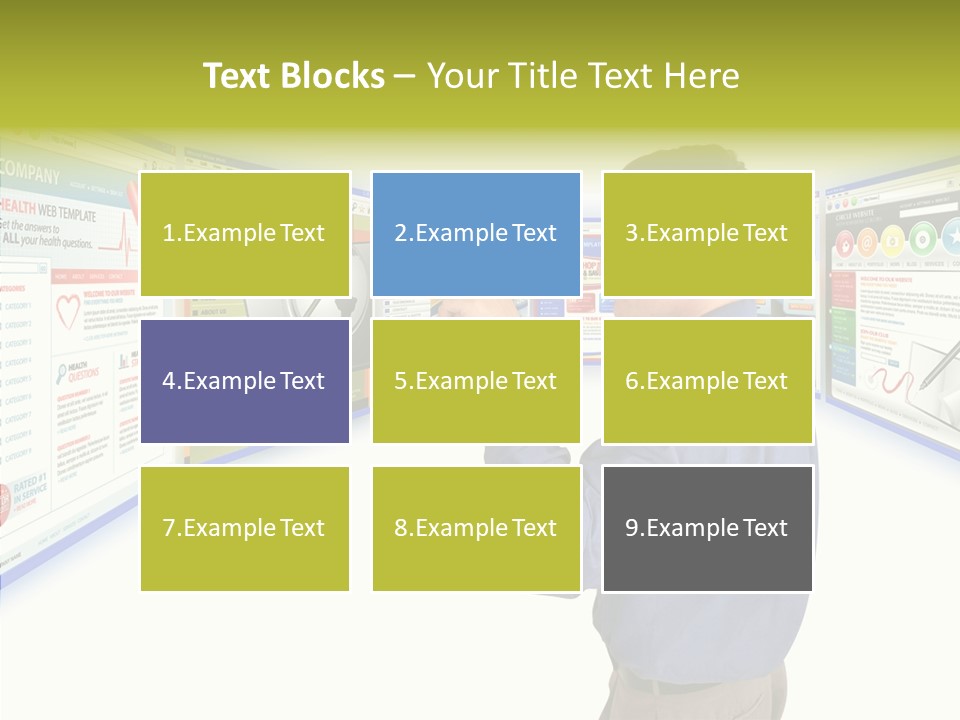 Care Young Aging PowerPoint Template