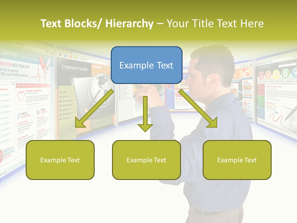Care Young Aging PowerPoint Template