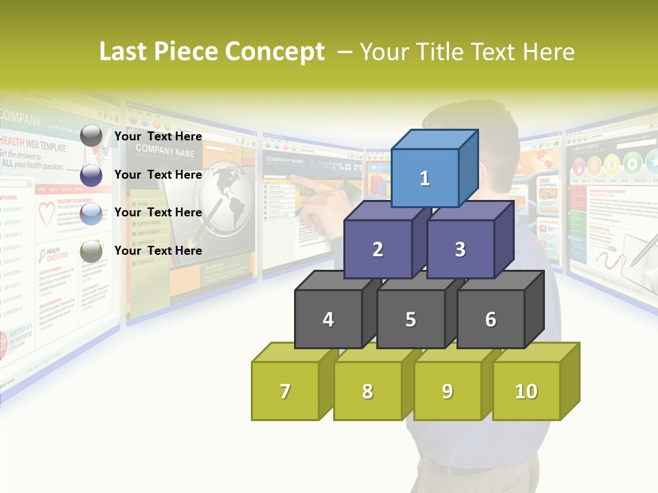 Care Young Aging PowerPoint Template