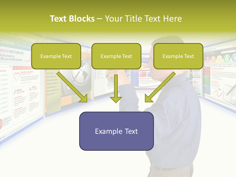 Care Young Aging PowerPoint Template