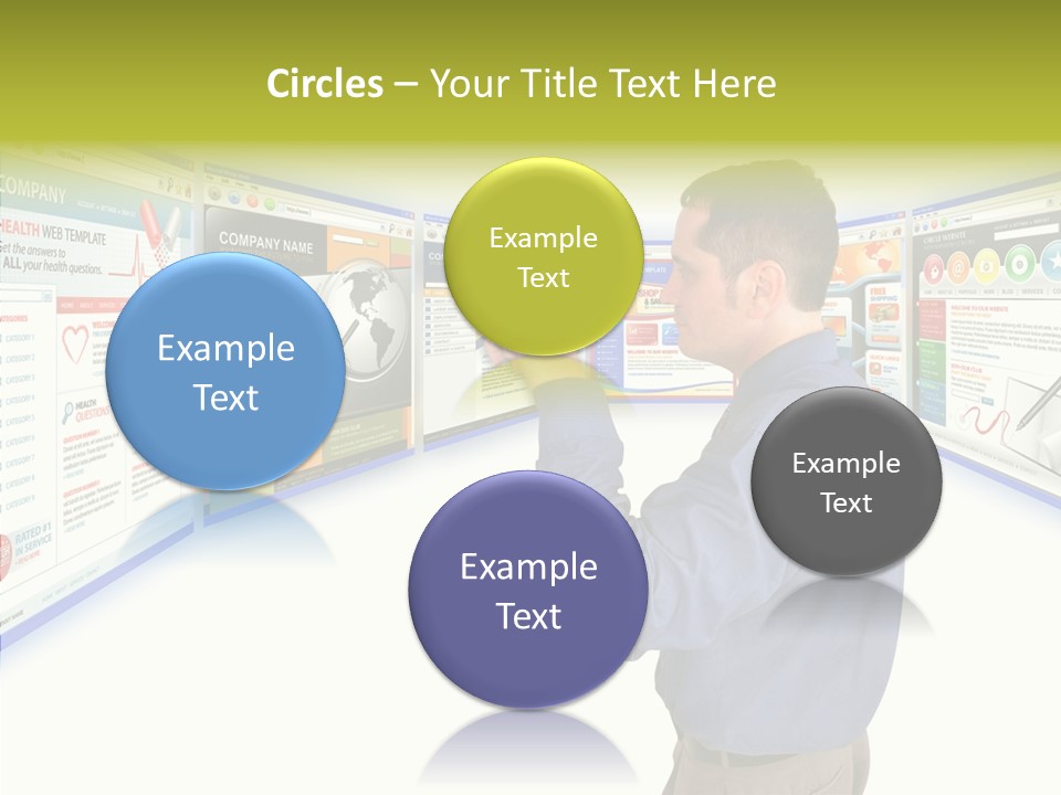 Care Young Aging PowerPoint Template