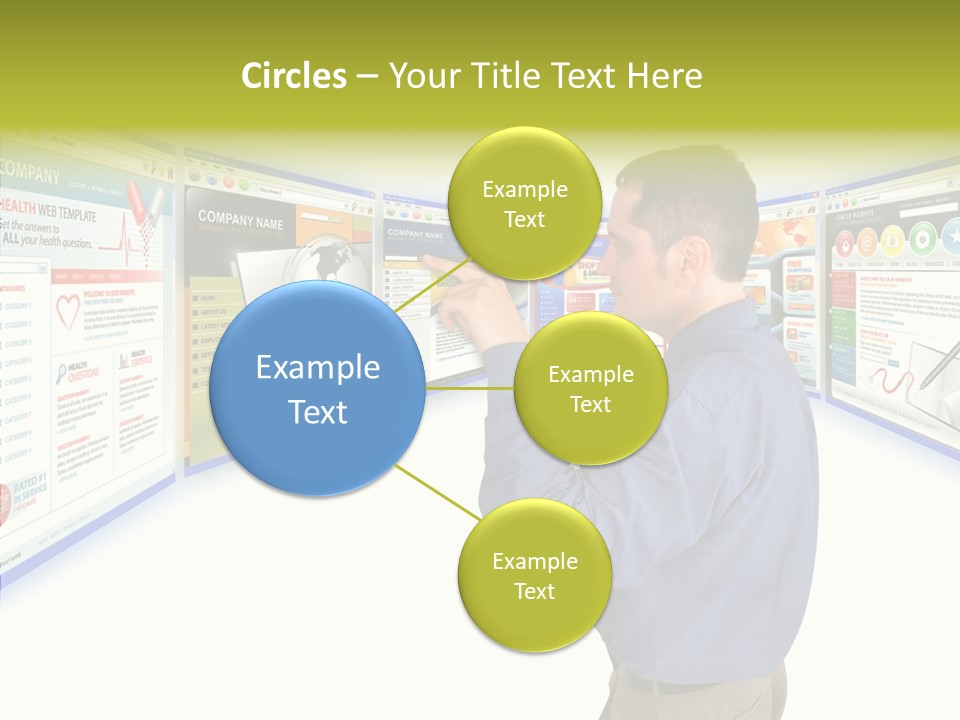 Care Young Aging PowerPoint Template