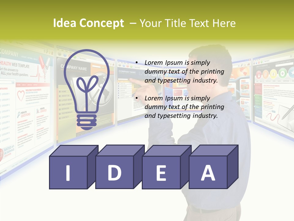 Care Young Aging PowerPoint Template