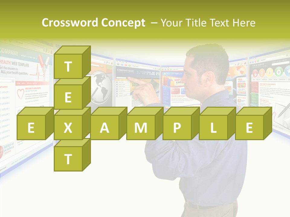 Care Young Aging PowerPoint Template