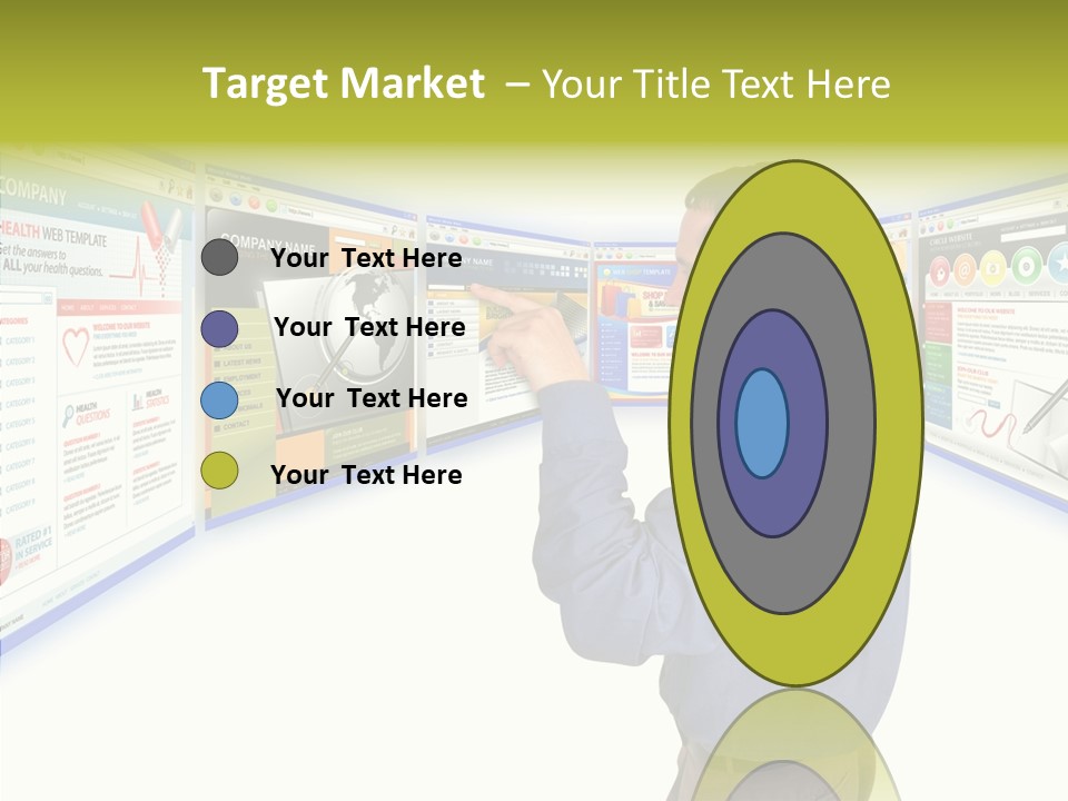 Care Young Aging PowerPoint Template