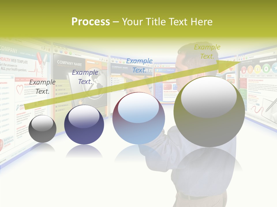 Care Young Aging PowerPoint Template