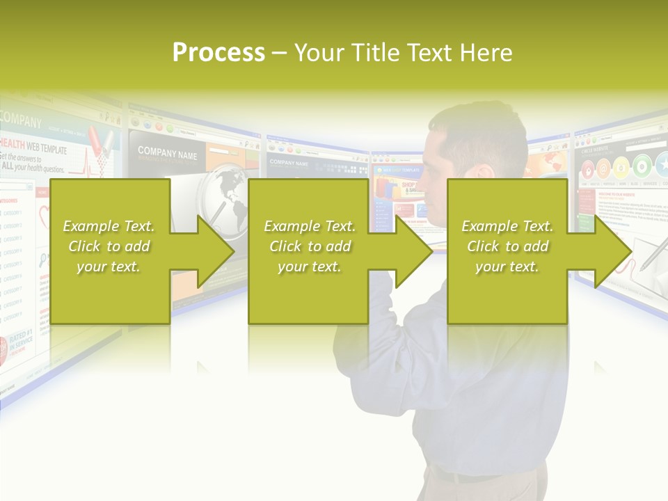 Care Young Aging PowerPoint Template