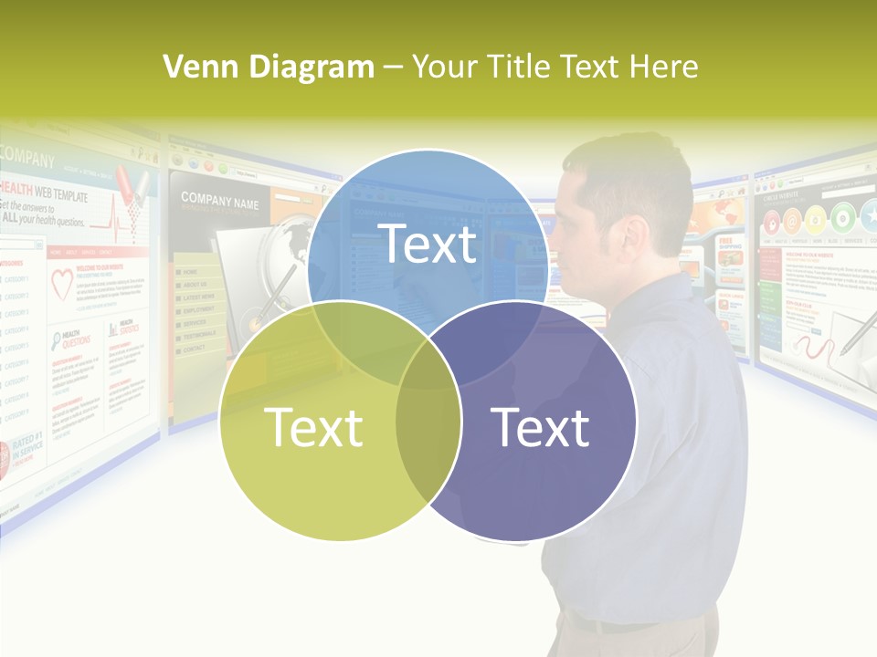 Care Young Aging PowerPoint Template