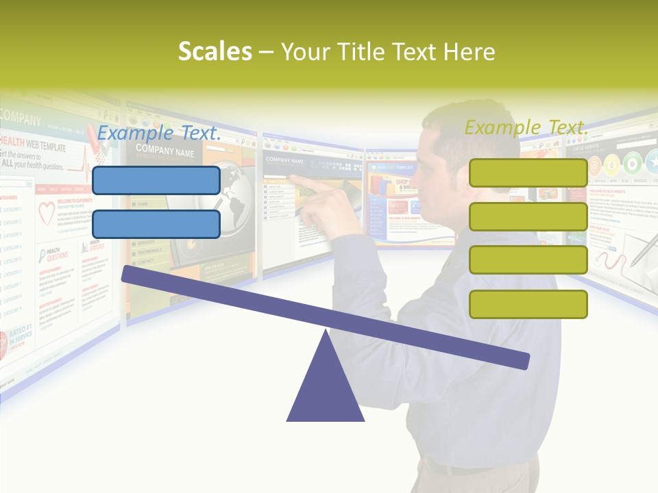 Care Young Aging PowerPoint Template