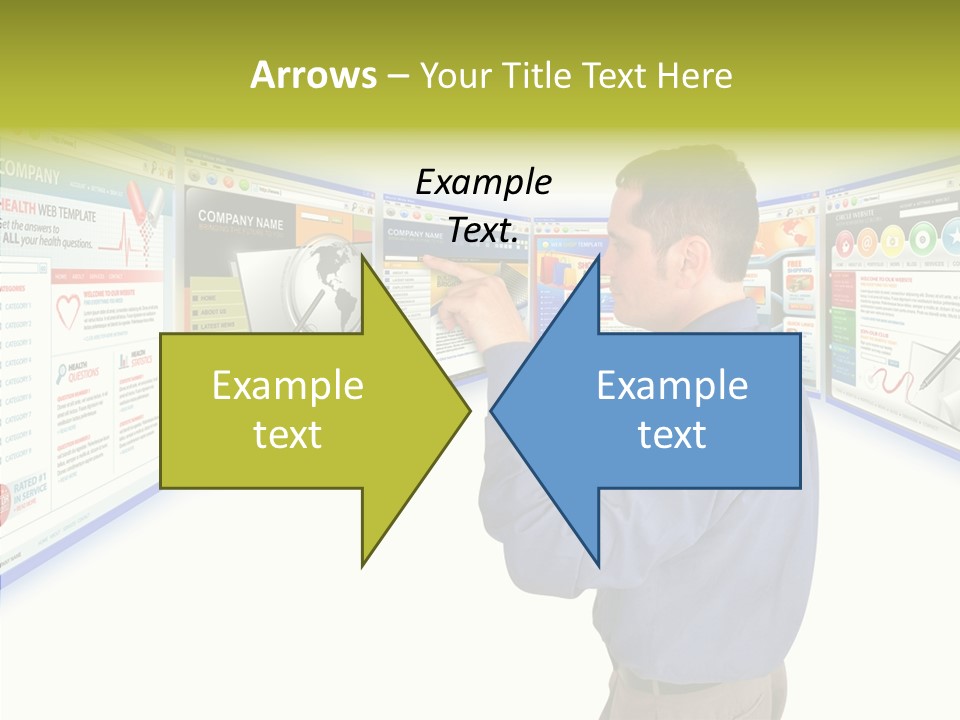 Care Young Aging PowerPoint Template