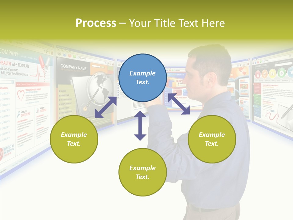 Care Young Aging PowerPoint Template