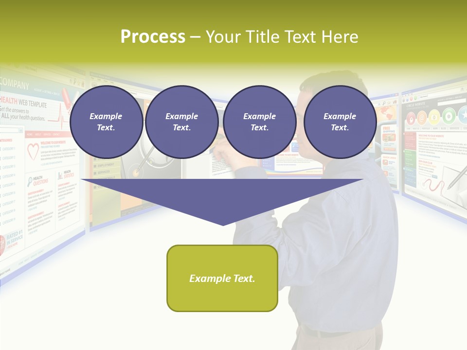 Care Young Aging PowerPoint Template