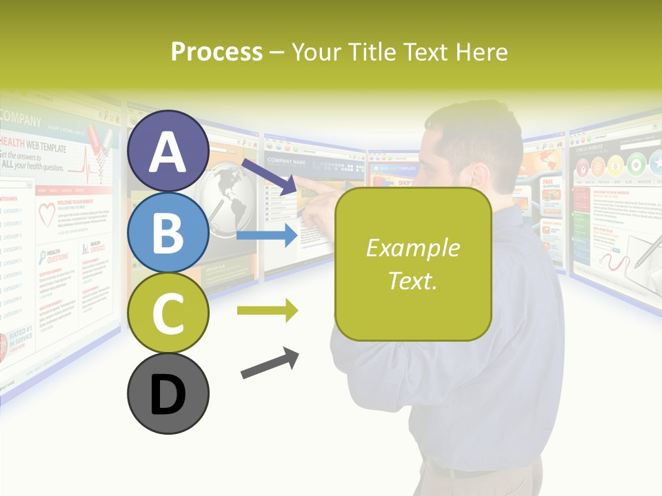 Care Young Aging PowerPoint Template