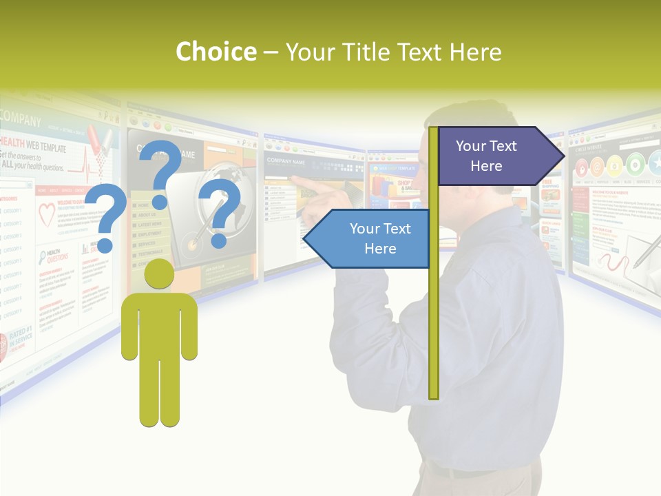 Care Young Aging PowerPoint Template