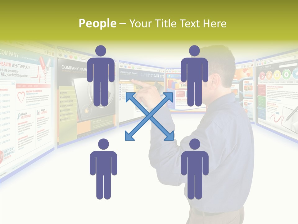 Care Young Aging PowerPoint Template