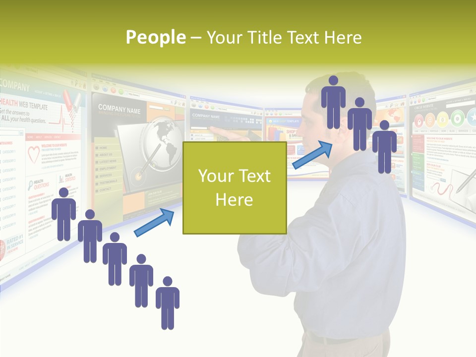 Care Young Aging PowerPoint Template