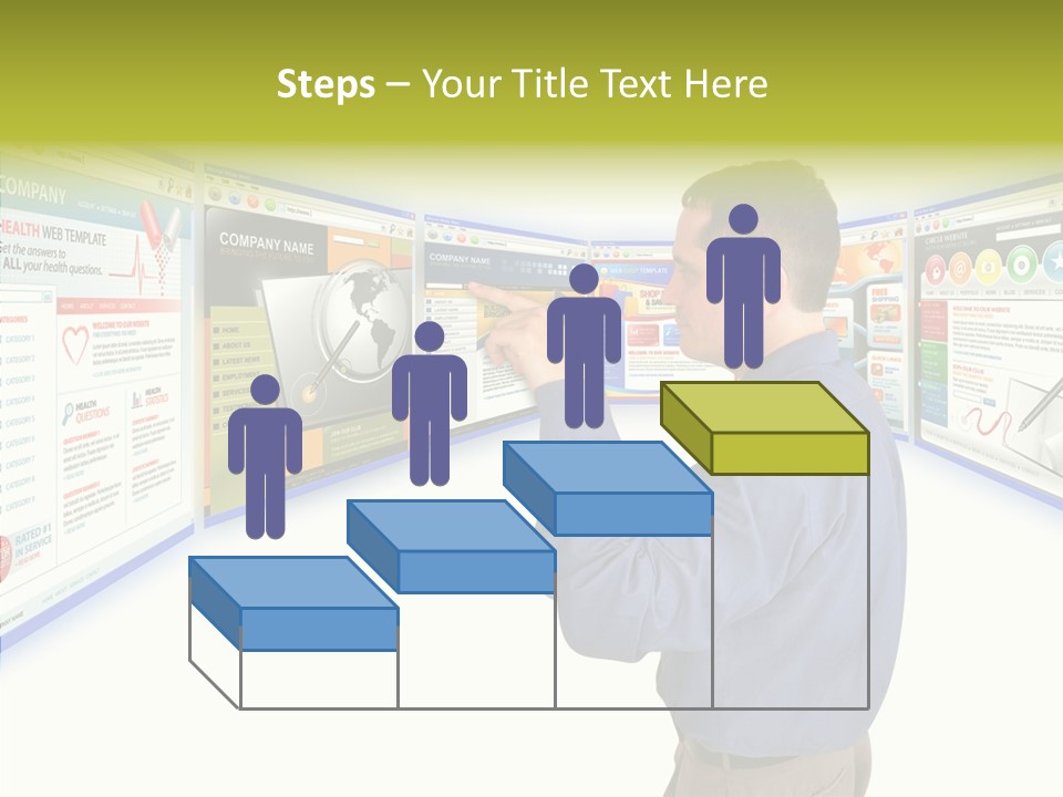 Care Young Aging PowerPoint Template