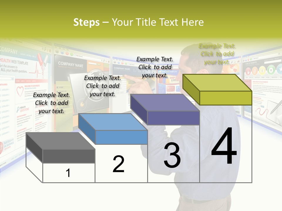 Care Young Aging PowerPoint Template
