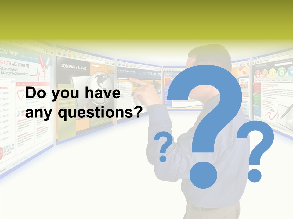 Care Young Aging PowerPoint Template