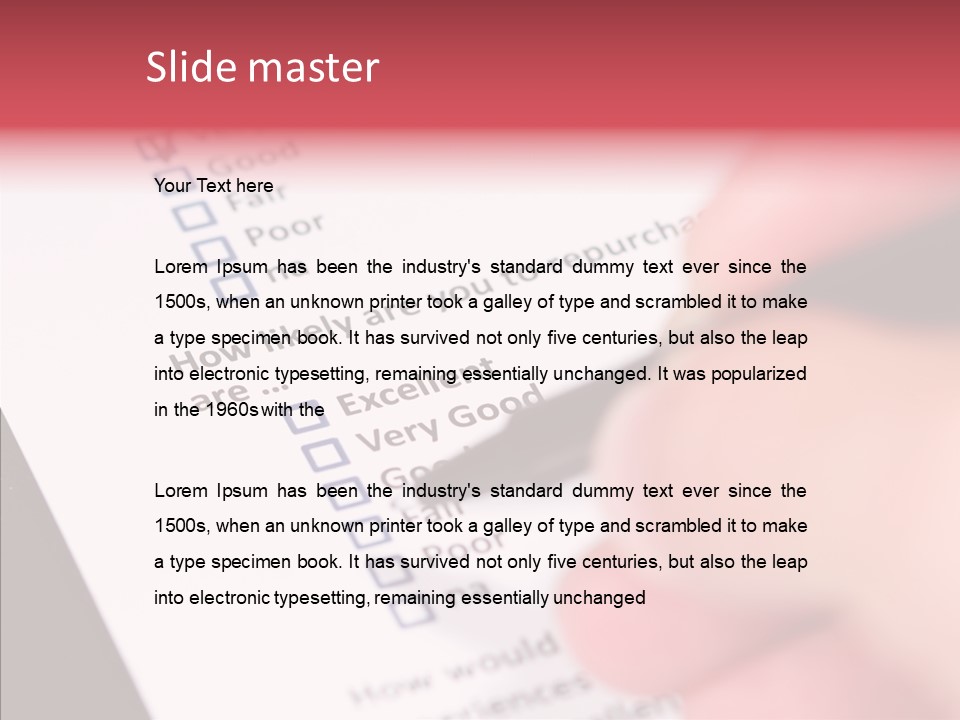 Touching White Human PowerPoint Template