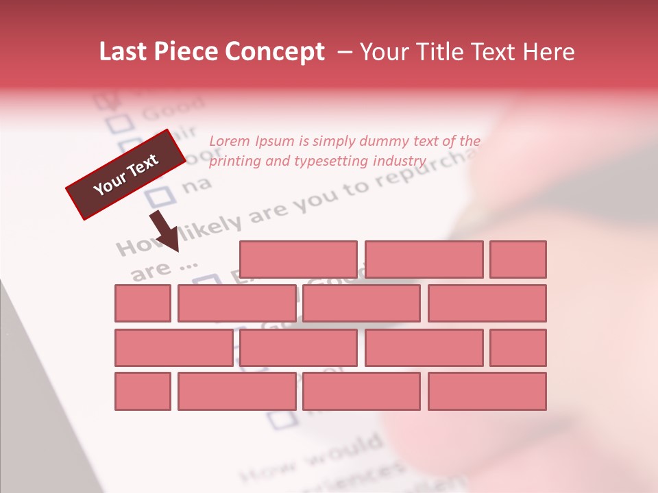 Touching White Human PowerPoint Template