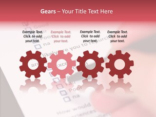 Touching White Human PowerPoint Template