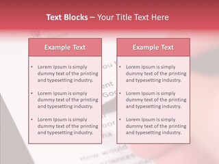 Touching White Human PowerPoint Template