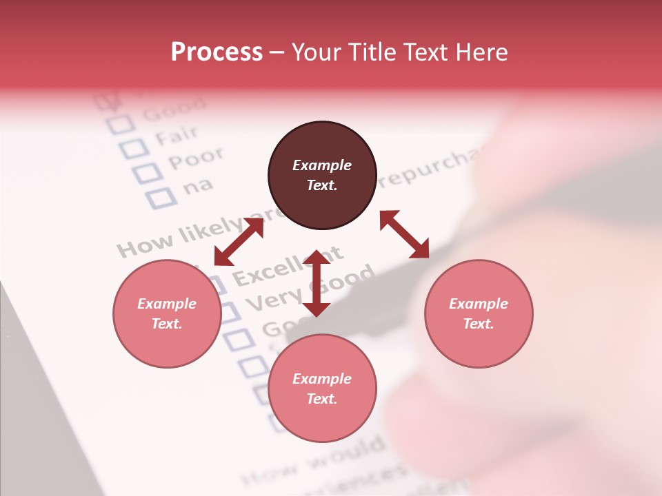 Touching White Human PowerPoint Template