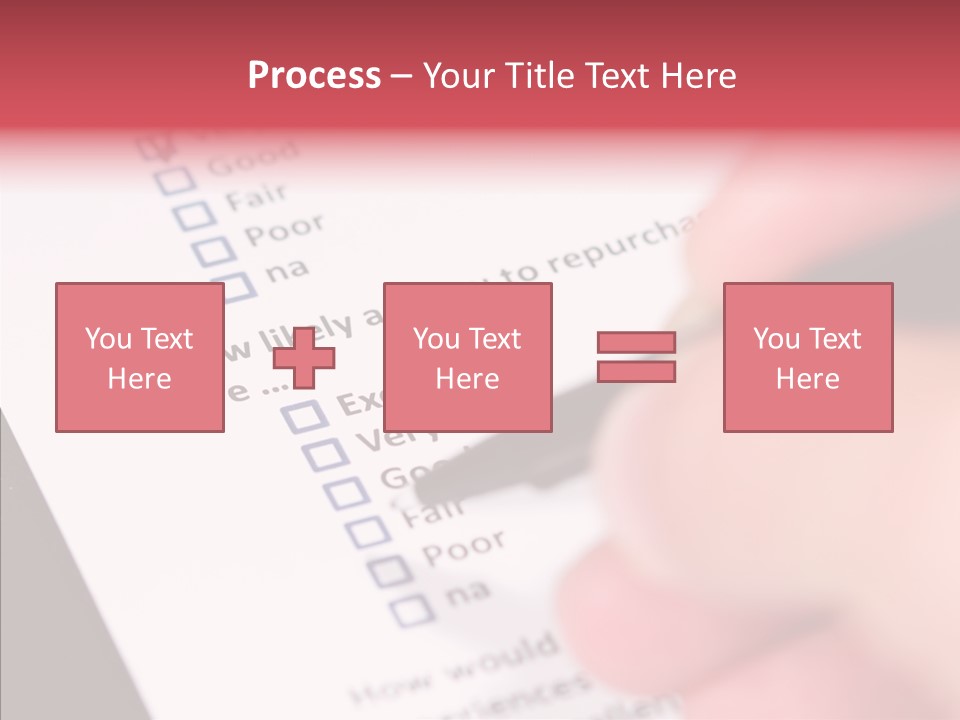 Touching White Human PowerPoint Template
