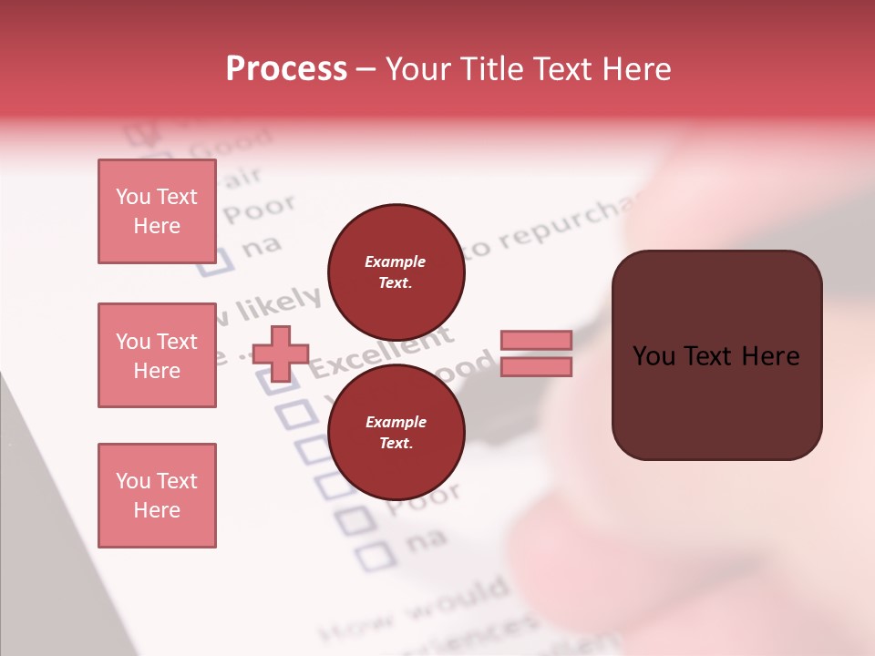 Touching White Human PowerPoint Template