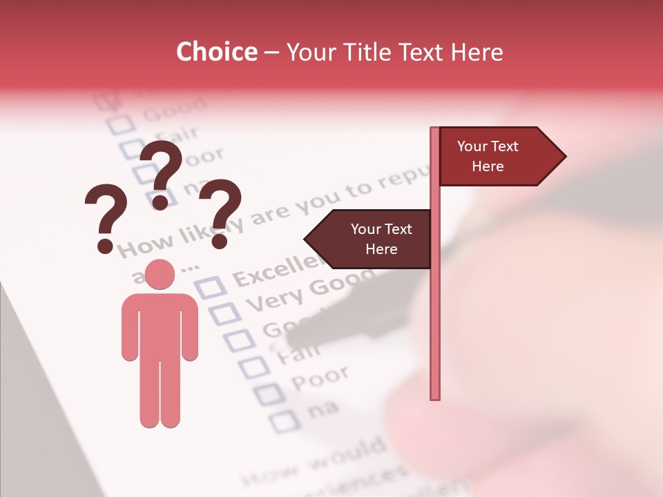 Touching White Human PowerPoint Template