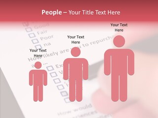 Touching White Human PowerPoint Template