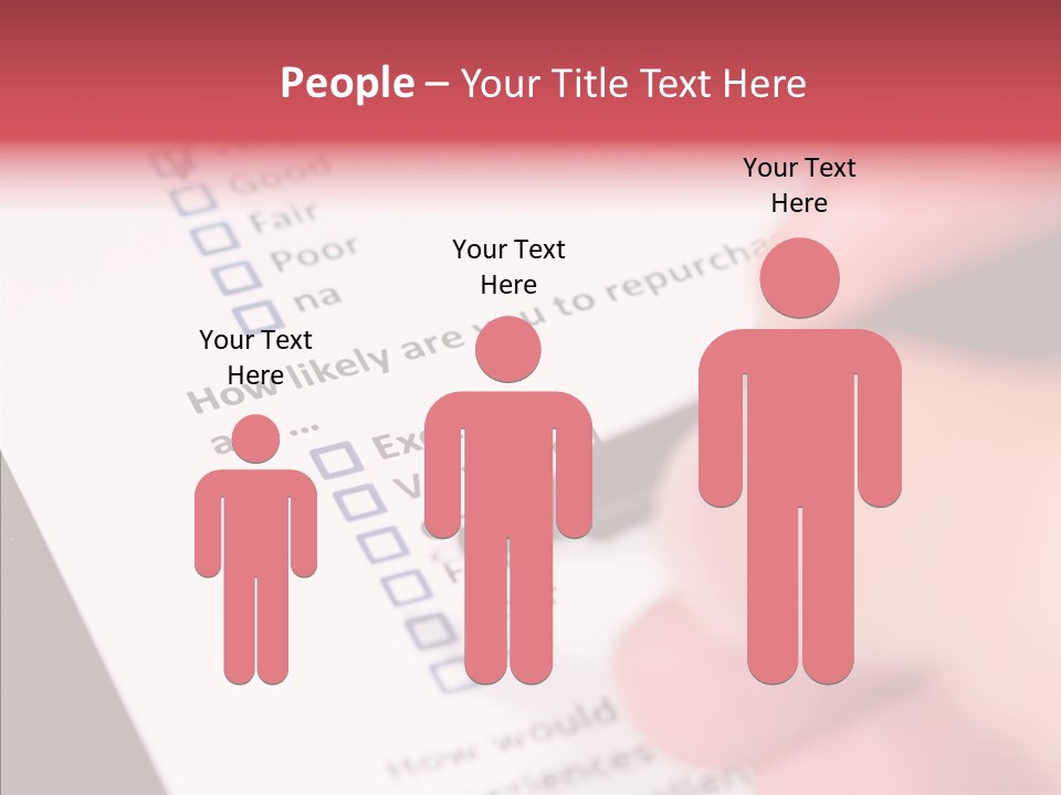 Touching White Human PowerPoint Template