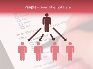 Touching White Human PowerPoint Template