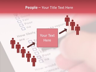 Touching White Human PowerPoint Template