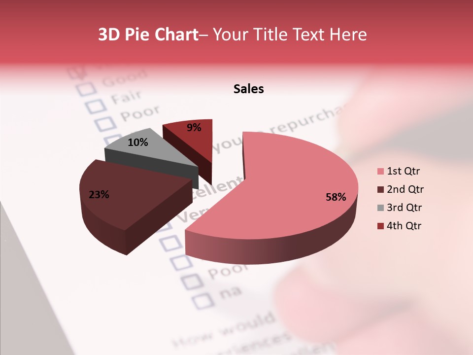 Touching White Human PowerPoint Template