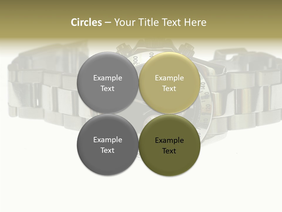 Assistance Female Touching PowerPoint Template